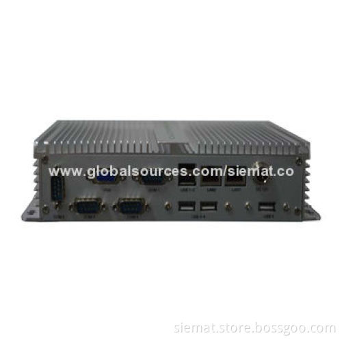 Size 214*200*55mm fanless industrial computers